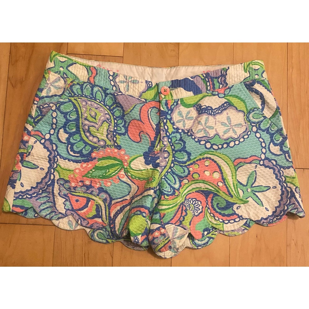 Lilly Pulitzer Multicolor Paisley Women Shorts